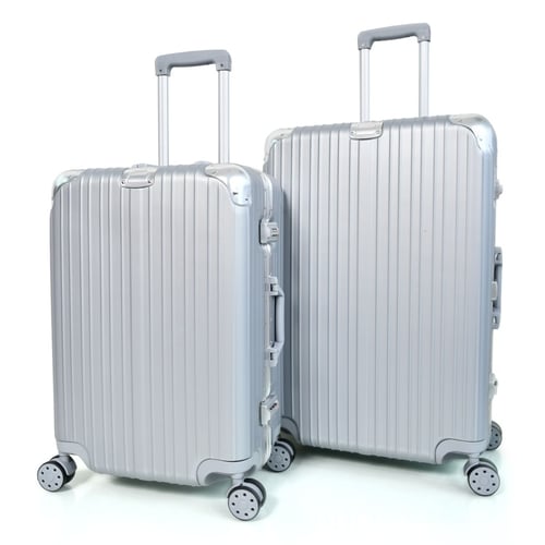 طقم شنط سفر الومنيوم مورانو ثلاثة قطع تصميم أنيق و...