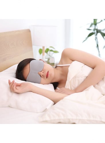 قناع نوم ليلي غطاء للعين من فاسولا بحزام قابل للتع...