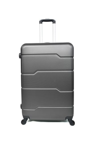 طقم شنط سفر فايبر مورانو ثلاث قطع لون رمادي غانق