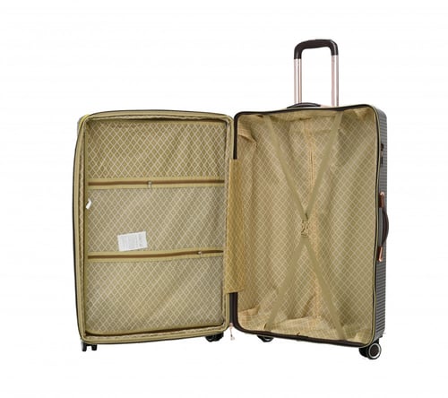 طقم شنط سفر مورانو فايبر من 5 قطع مع شنطة مكياج تص...