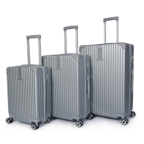 مورانو طقم شنط سفر من الفايبر المضادة للصدمات خفيف...