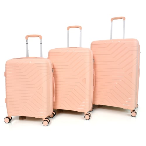 طقم شنط سفر مورانو مصنوع من البولي بروبلين 3 قطع ب...