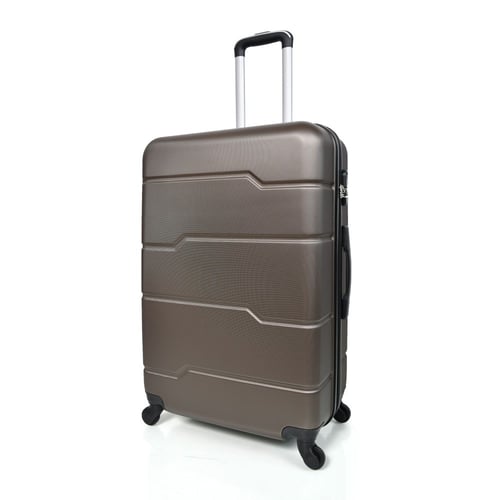 طقم شنط سفر فايبر مورانو ثلاث قطع لون كوفي