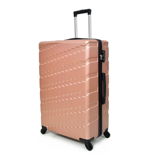 طقم شنط سفر 3 قطع من مورانو بتصميم مموج روز