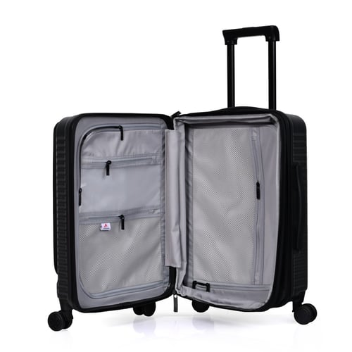 شنط سفر مورانو سحاب قابل للتوسعة مع قسم اجهزة لكبي...