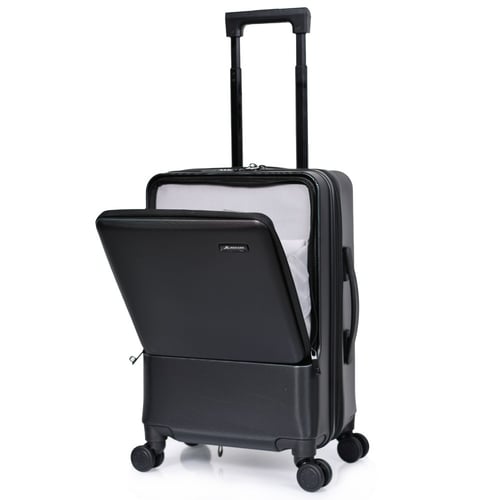 شنط سفر مورانو سبشيل 20 انش فايبر اسود