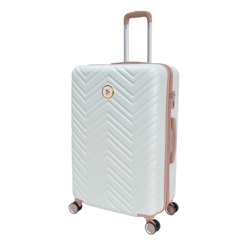 طقم شنط من 3 قطع + 1 مكياج من Star Line (أبيض)