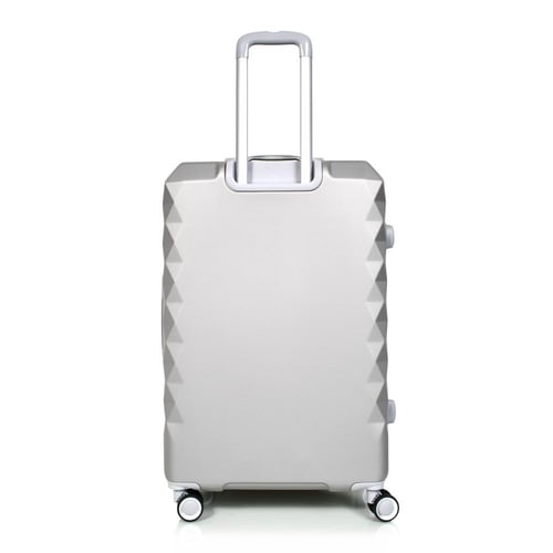 شنط سفر مورانو فايبر مكونة من 4 قطع فاخره سلفر مجم...