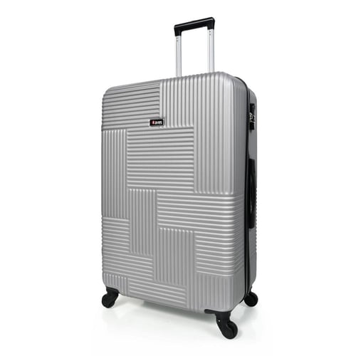 طقم شنط سفر من ويفز 3 قطع فايبر عصري سلفر