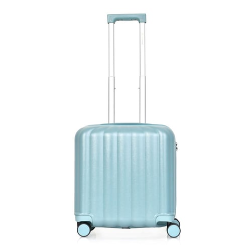 مورانو شنط سفر فايبر 18 أنش كبينة الطائرة سماوي