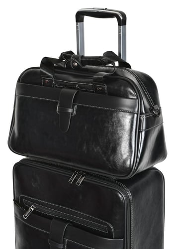 شنطة سفر مورانو كابينة 20 إنش اسود لمعة– خفيفة ومث...