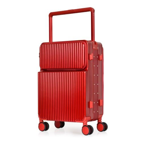 حقيبة سفر من مورانو 20 بوصه (أحمر)