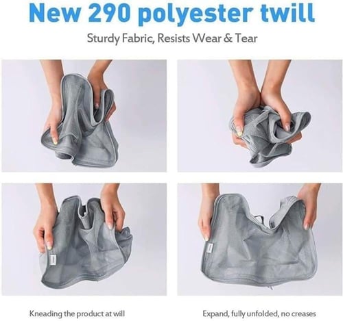 مورانو طقم منظم حقيبة سفر مكون من 7 قطع بيج