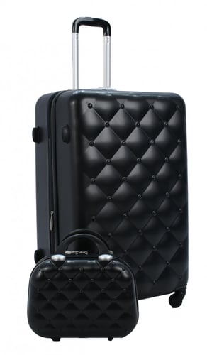 مورانو طقم شنط سفر فايبر متكامل من 4 قطع مع شنط مك...