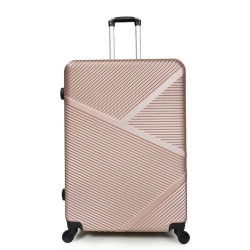 مورانو طقم شنط سفر فايبر 3 قطع مخطط روز