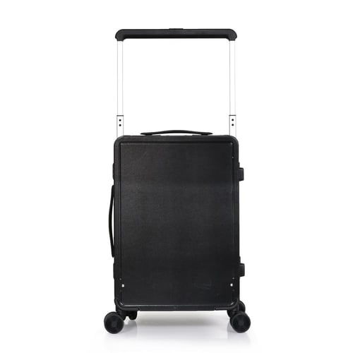 مورانو طقم شنط سفر فاخر قطعتين الومنيوم أسود