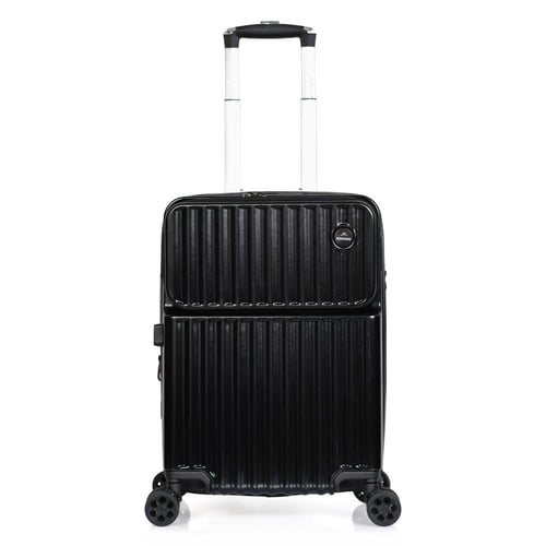 مورانو طقم شنط سفر فايبر 2 قطع أسود