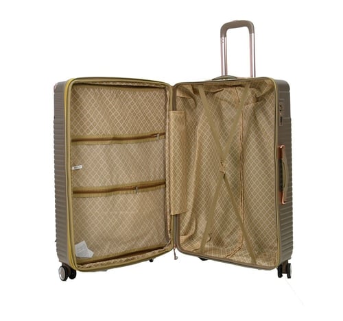 شنط سفر مورانو الفاخر اربعة قطع مع قطعتين مكياج جو...