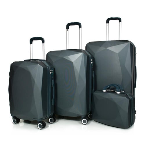 مورانو طقم شنط سفر فايبر اربع قطع أخضر