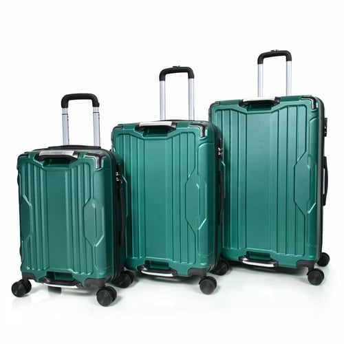 طقم شنط سفر مورانو فايبر بتصميم معينات احادية قوية...