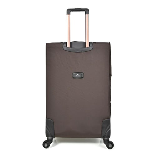 مورانو طقم شنط سفر قماش ثلاثة قطع كوفي