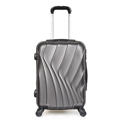 مورانو شنط سفر فايبر 20 أنش كبينة الطائرة رمادي