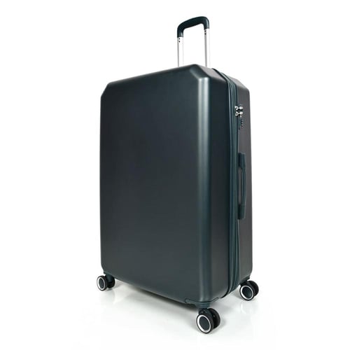 مورانو طقم شنط سفر فايبر من 5 قطع متين أخضر