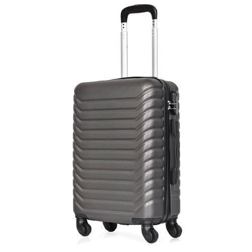 مورانو شنط سفر فايبر 20 أنش كبينة الطائرة رمادي