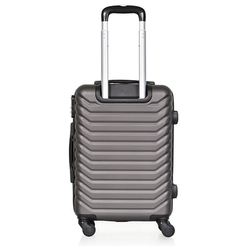 مورانو شنط سفر فايبر 20 أنش كبينة الطائرة رمادي