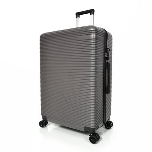 طقم شنط سفر مورانو 3 قطع فايبر رمادي