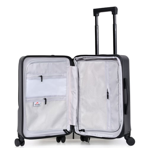 شنط سفر مورانو سبشيل 20 انش فايبر اسود