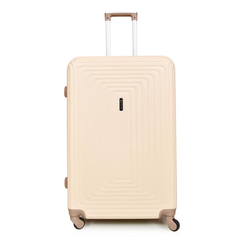 مورانو طقم شنط سفر فايبر 4 قطع بيج كاكي