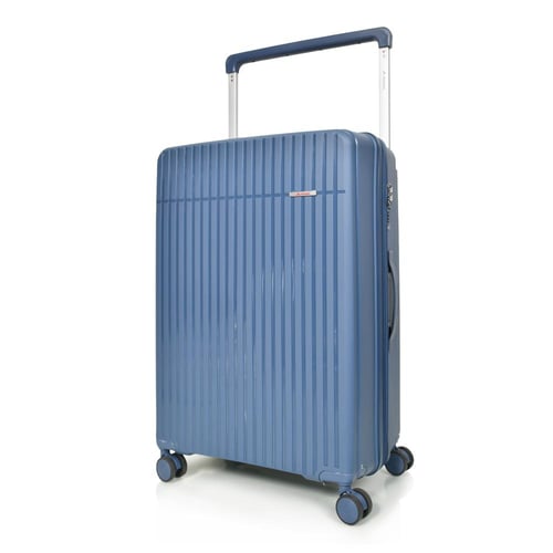 مورانو شنط سفر 3 حقائب لون ازرق ضد الكسر مصنوع من...