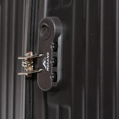 مورانو طقم شنط سفر فايبر ثلاثة قطع رمادي