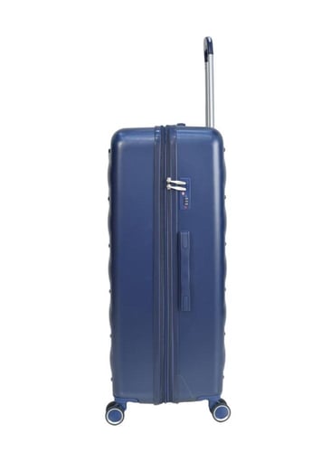 مورانو طقم شنط سفر فايبر بسحاب توسعة 6 قطع أزرق