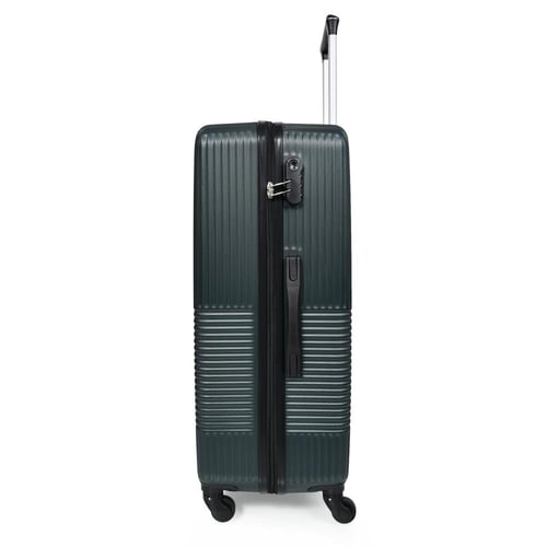 طقم شنط سفر من ويفز 3 قطع فايبر عصري أخضر