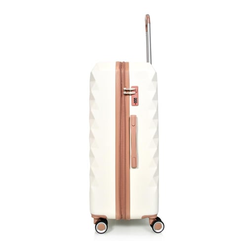 مورانو طقم شنط سفر فايبر 4 قطع بيج