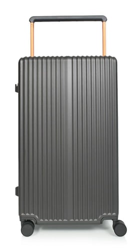 مورانو طقم شنط سفر فايب يد عريض ثلاثة قطع لون رماد...