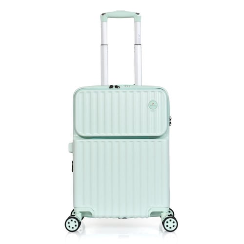 مورانو طقم شنط سفر فايبر 2 قطع أخضر