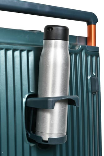 مورانو طقم شنط سفر فايبر يد عريض ثلاثة قطع لون أخض...