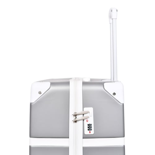 طقم شنط سفر كلاسيك مورانو من7 قطع فايبر و جلد فاخر...