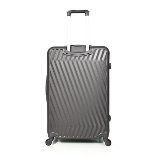 مورانو طقم شنط سفر فايبر 4 قطع رصاصي