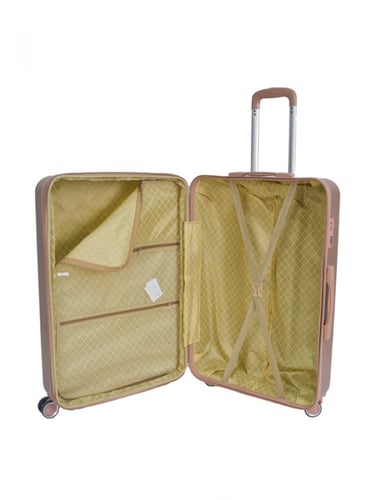 مورانو طقم شنط سفر فايبر متكامل من 4 قطع مع شنط مك...