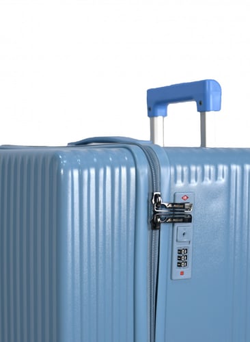 مورانو طقم شنط سفر فايبر pp الصلابة من 3 قطع مخطط...