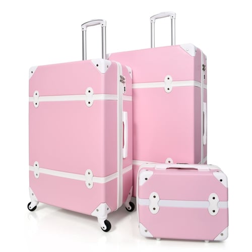 طقم شنط سفر كلاسيك مورانو من7 قطع فايبر و جلد فاخر...