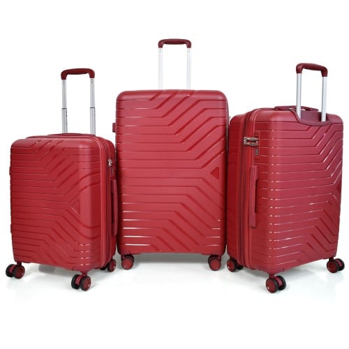 طقم شنط سفر مورانو مصنوع من البولي بروبلين 3 قطع ا...