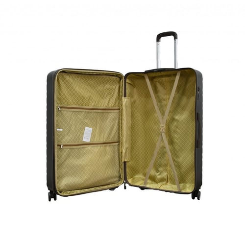 ستار لاين طقم شنط سفر فايبر بسحاب توسعة 5 قطع بني...