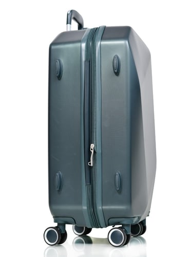 طقم شنط سفر مورانو فايبر بتصميم معين هندسي مكون من...