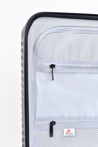 شنط سفر مورانو سحاب قابل للتوسعة مع قسم اجهزة لكبي...