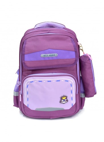 شنطة ظهر مدرسية من القماش ملون كاجول فريد